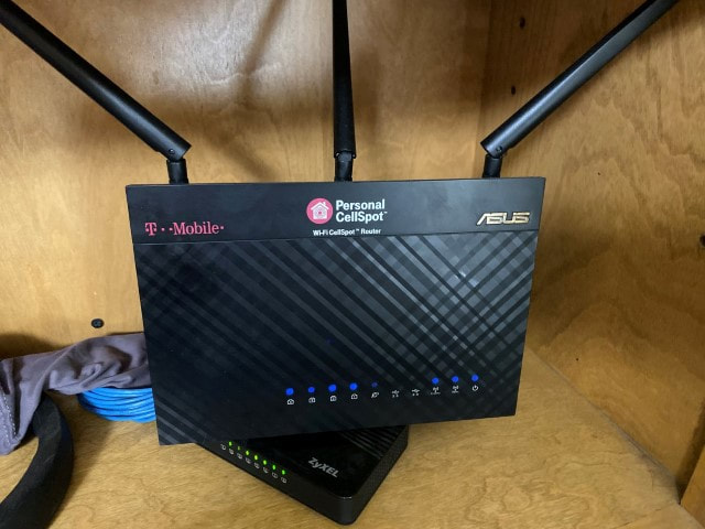 Wireless router and faster network upgrades